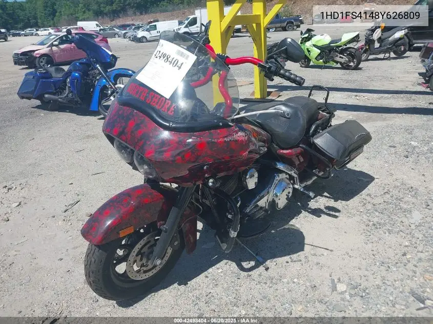 2008 Harley-Davidson Fltr VIN: 1HD1FS4148Y626809 Lot: 42498404