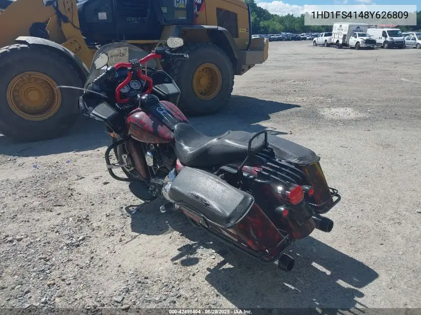 2008 Harley-Davidson Fltr VIN: 1HD1FS4148Y626809 Lot: 42498404