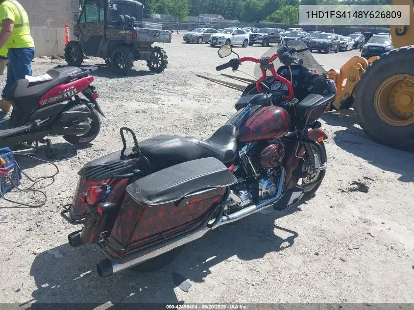 2008 Harley-Davidson Fltr VIN: 1HD1FS4148Y626809 Lot: 42498404