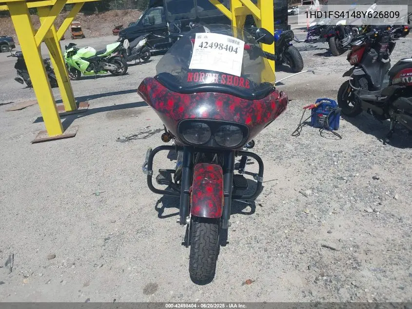 2008 Harley-Davidson Fltr VIN: 1HD1FS4148Y626809 Lot: 42498404