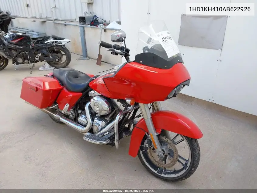 2010 Harley-Davidson Fltrx VIN: 1HD1KH410AB622926 Lot: 42591632