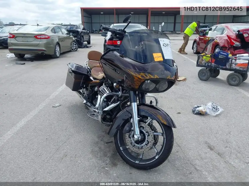 2012 Harley-Davidson Fltrxse Cvo Road Glide Custom VIN: 1HD1TC812CB952645 Lot: 42491329