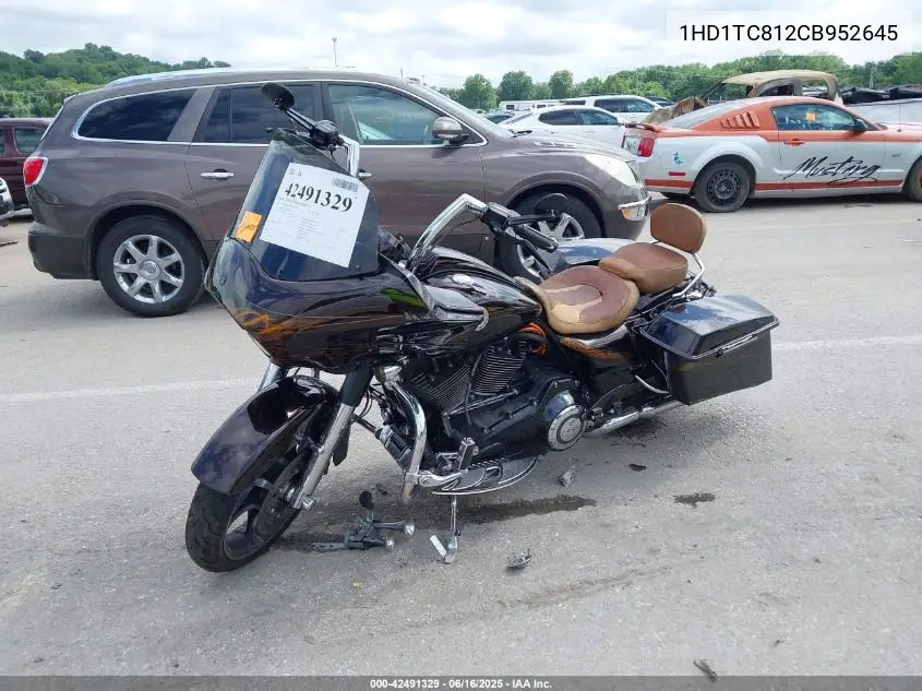 2012 Harley-Davidson Fltrxse Cvo Road Glide Custom VIN: 1HD1TC812CB952645 Lot: 42491329