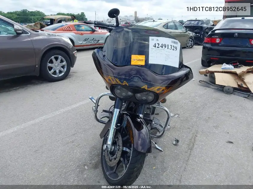 2012 Harley-Davidson Fltrxse Cvo Road Glide Custom VIN: 1HD1TC812CB952645 Lot: 42491329