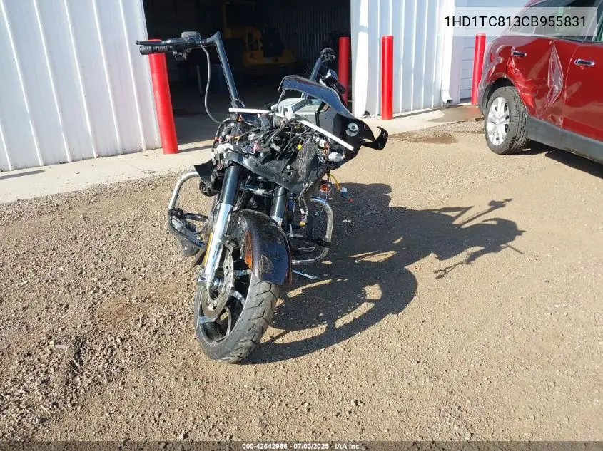 2012 Harley-Davidson Fltrxse Cvo Road Glide Custom VIN: 1HD1TC813CB955831 Lot: 42642966
