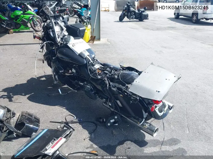 2013 Harley-Davidson Fltru Road Glide Ultra VIN: 1HD1KGM15DB623245 Lot: 42187363