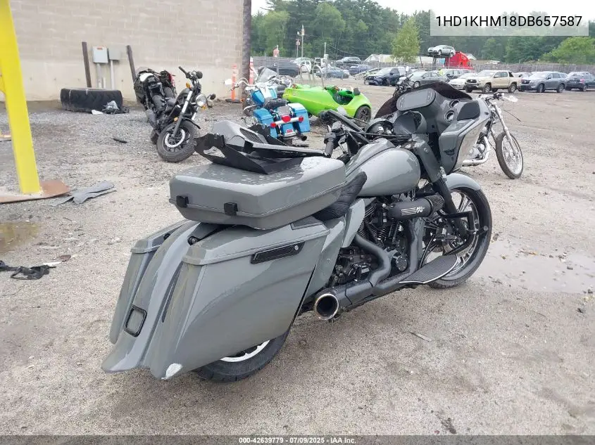 2013 Harley-Davidson Fltrx Road Glide Custom VIN: 1HD1KHM18DB657587 Lot: 42639779