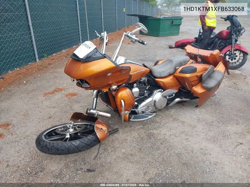 2015 Harley-Davidson Fltrxs Road Glide Special VIN: 1HD1KTM1XFB633068 Lot: 42658265