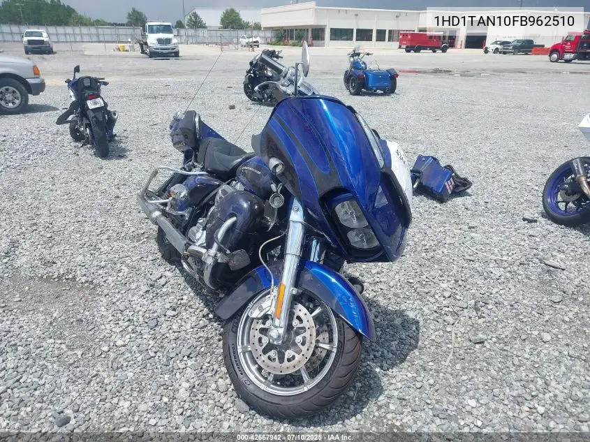 2015 Harley-Davidson Fltruse Cvo Road Glide VIN: 1HD1TAN10FB962510 Lot: 42667942