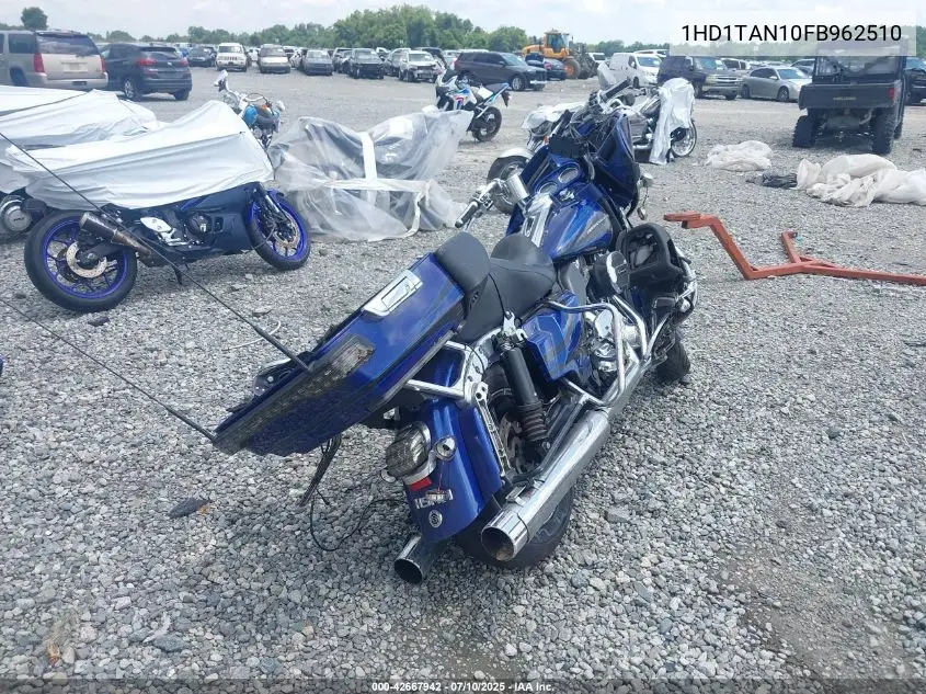 2015 Harley-Davidson Fltruse Cvo Road Glide VIN: 1HD1TAN10FB962510 Lot: 42667942