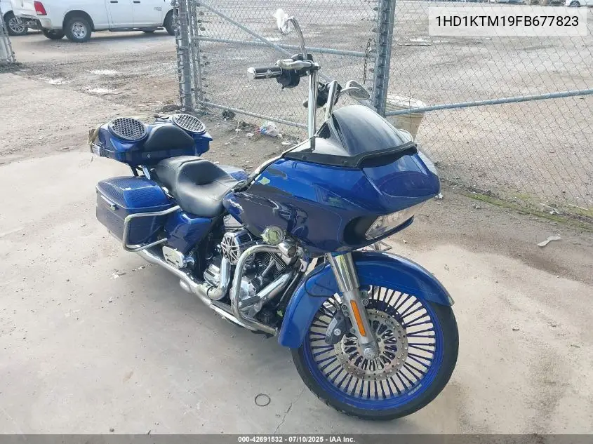 2015 Harley-Davidson Fltrxs Road Glide Special VIN: 1HD1KTM19FB677823 Lot: 42691532