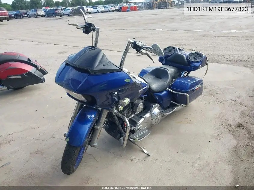 2015 Harley-Davidson Fltrxs Road Glide Special VIN: 1HD1KTM19FB677823 Lot: 42691532