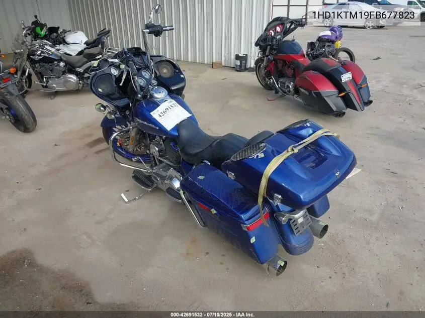 2015 Harley-Davidson Fltrxs Road Glide Special VIN: 1HD1KTM19FB677823 Lot: 42691532