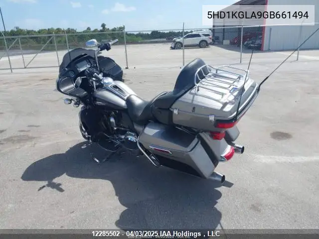 2016 Harley-Davidson Fltru VIN: 5HD1KGLA9GB661494 Lot: 12285502