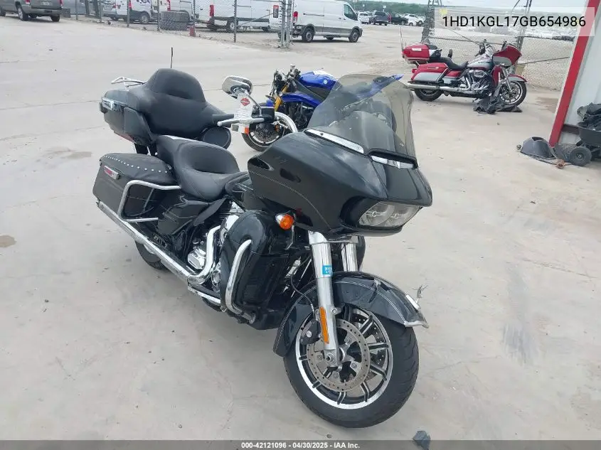 2016 Harley-Davidson Fltru VIN: 1HD1KGL17GB654986 Lot: 42121096