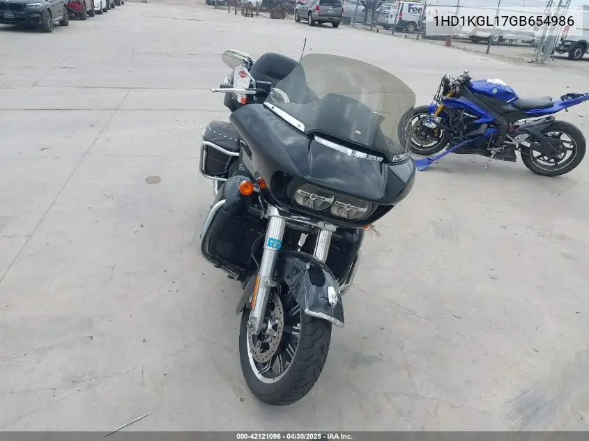 2016 Harley-Davidson Fltru VIN: 1HD1KGL17GB654986 Lot: 42121096