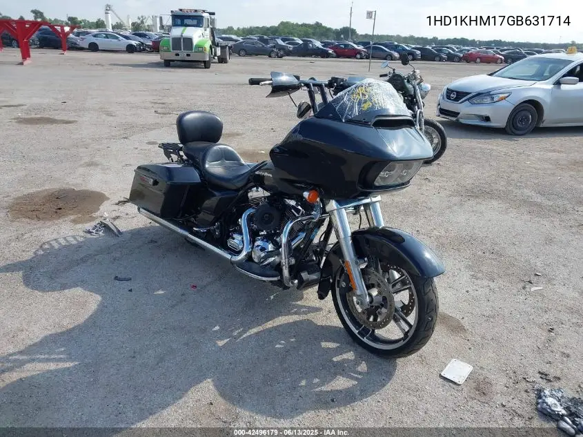 2016 Harley-Davidson Fltrx Road Glide VIN: 1HD1KHM17GB631714 Lot: 42496179