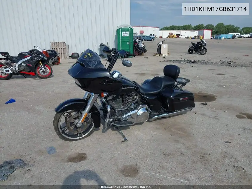 2016 Harley-Davidson Fltrx Road Glide VIN: 1HD1KHM17GB631714 Lot: 42496179