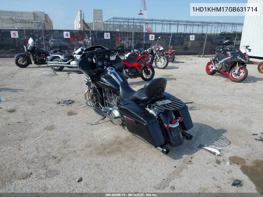 2016 Harley-Davidson Fltrx Road Glide VIN: 1HD1KHM17GB631714 Lot: 42496179