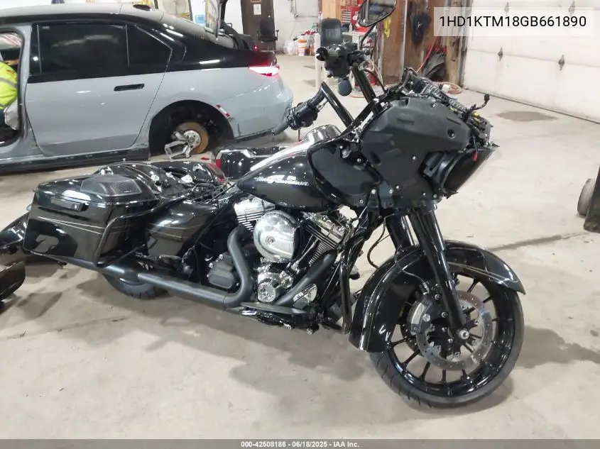 2016 Harley-Davidson Fltrxs Road Glide Special VIN: 1HD1KTM18GB661890 Lot: 42508186