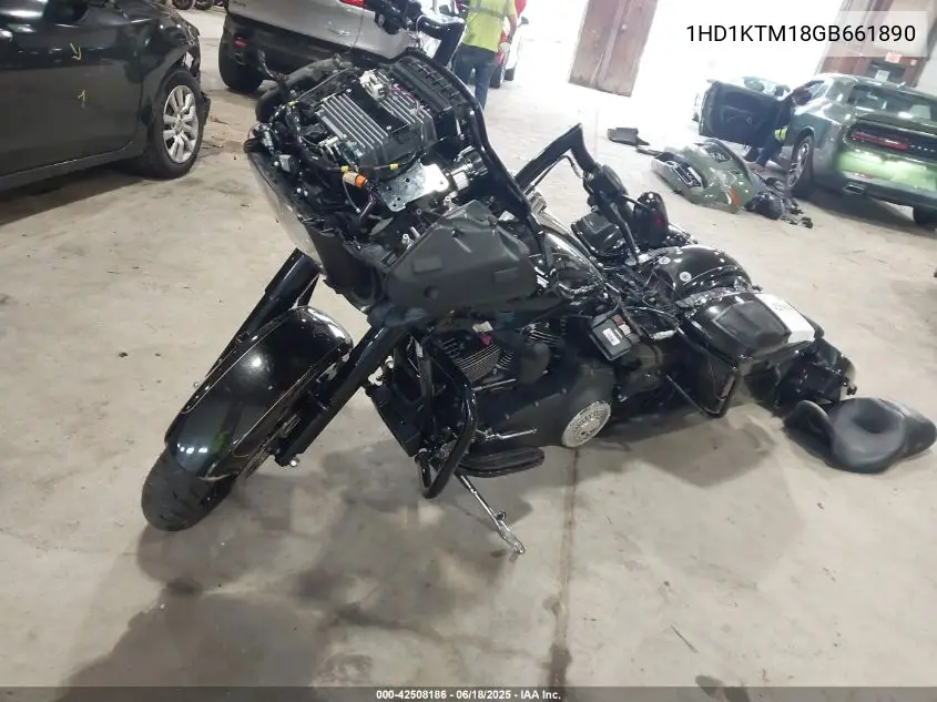 2016 Harley-Davidson Fltrxs Road Glide Special VIN: 1HD1KTM18GB661890 Lot: 42508186