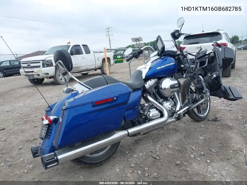 2016 Harley-Davidson Fltrxs Road Glide Special VIN: 1HD1KTM16GB682785 Lot: 42523258