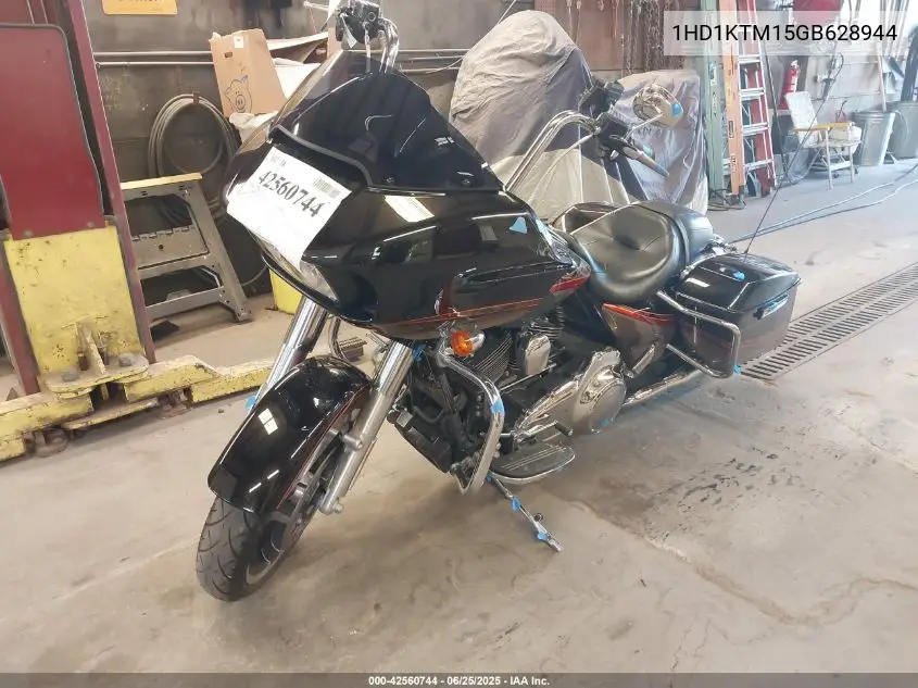 2016 Harley-Davidson Fltrxs Road Glide Special VIN: 1HD1KTM15GB628944 Lot: 42560744