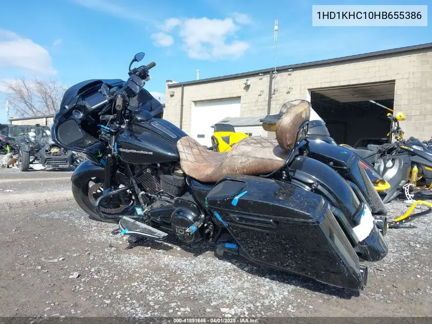2017 Harley-Davidson Fltrx Road Glide VIN: 1HD1KHC10HB655386 Lot: 41891646