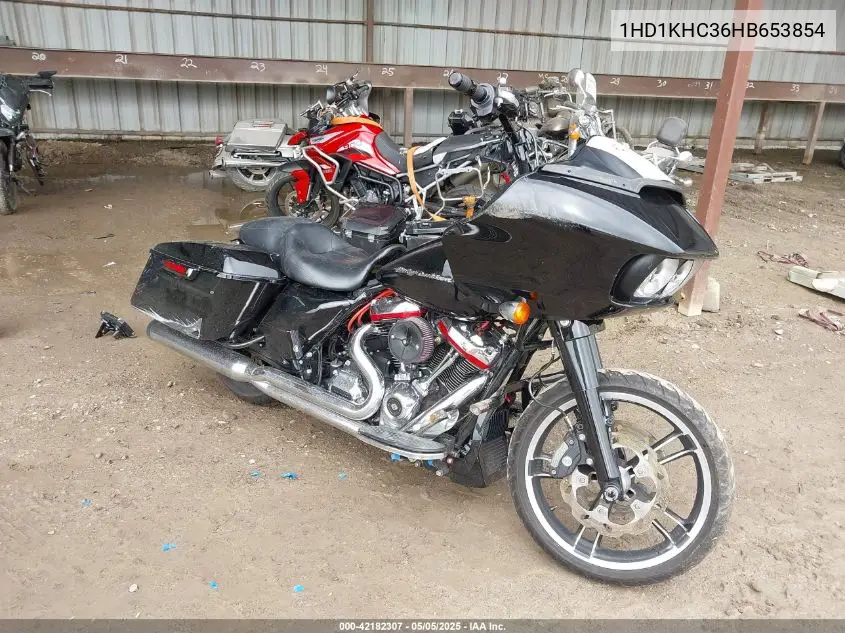 2017 Harley-Davidson Fltrx Road Glide VIN: 1HD1KHC36HB653854 Lot: 42182307