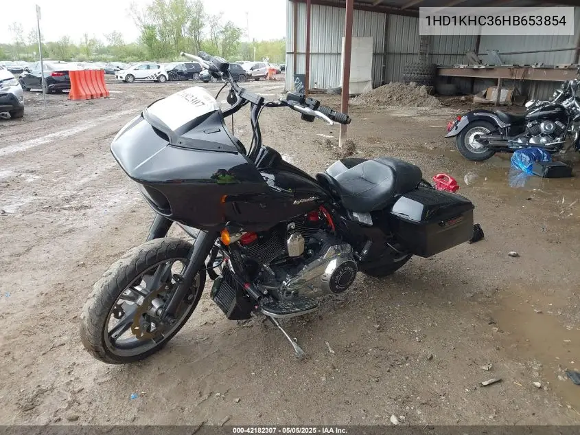 2017 Harley-Davidson Fltrx Road Glide VIN: 1HD1KHC36HB653854 Lot: 42182307