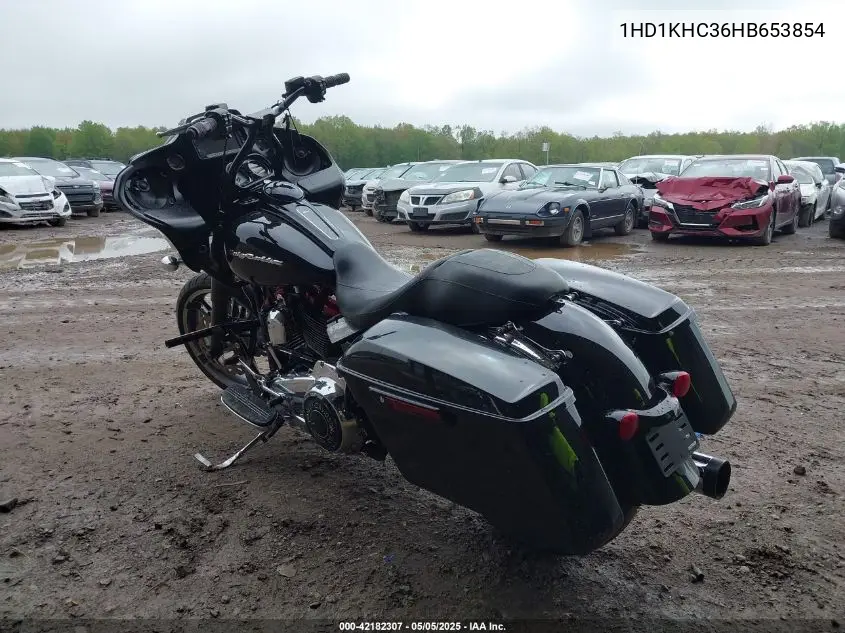 2017 Harley-Davidson Fltrx Road Glide VIN: 1HD1KHC36HB653854 Lot: 42182307
