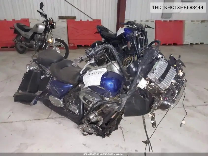 2017 Harley-Davidson Fltrx Road Glide VIN: 1HD1KHC1XHB688444 Lot: 42263358
