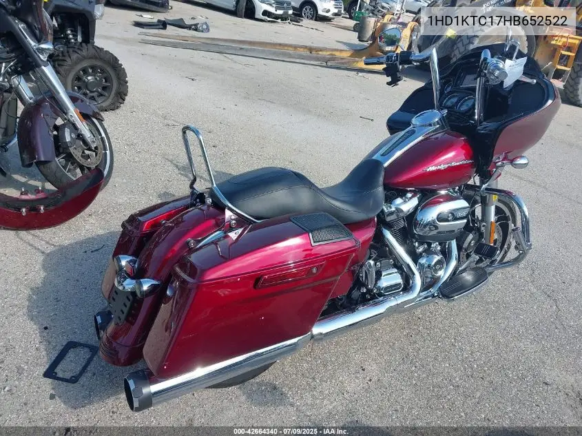 2017 Harley-Davidson Fltrxs Road Glide Special VIN: 1HD1KTC17HB652522 Lot: 42664340