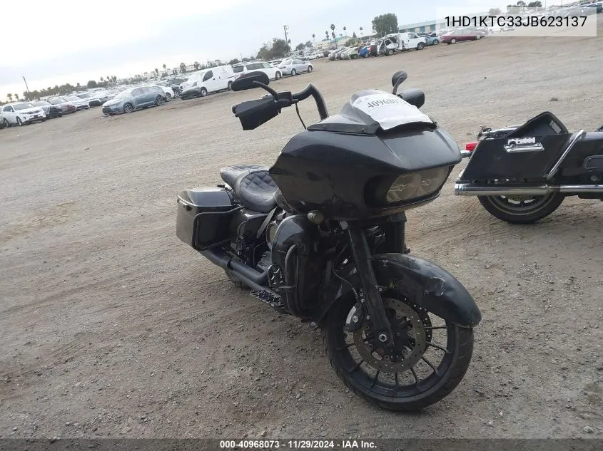 2018 Harley-Davidson Fltrxs Road Glide Special VIN: 1HD1KTC33JB623137 Lot: 40968073