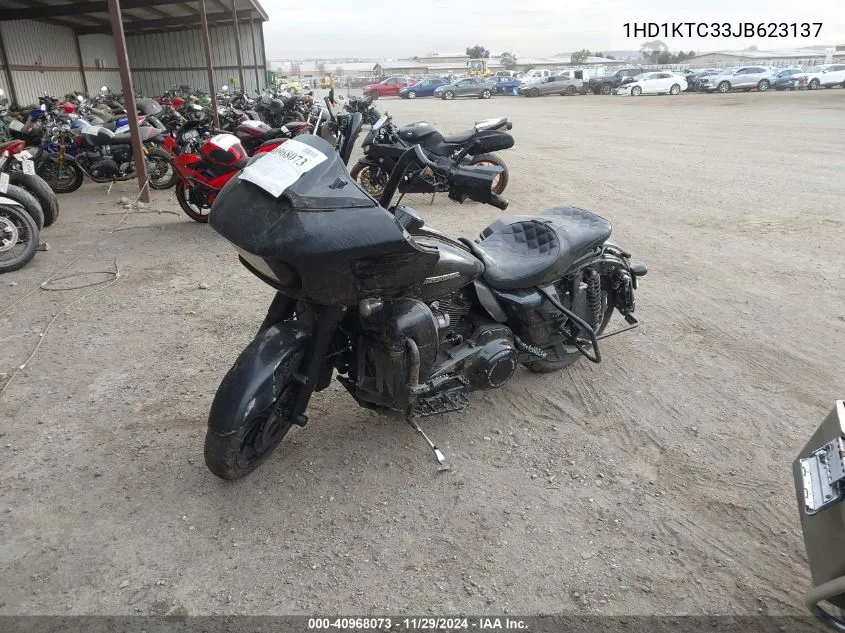 2018 Harley-Davidson Fltrxs Road Glide Special VIN: 1HD1KTC33JB623137 Lot: 40968073