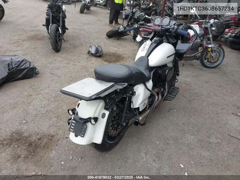 2018 Harley-Davidson Fltrxs Road Glide Special VIN: 1HD1KTC36JB657234 Lot: 41879032