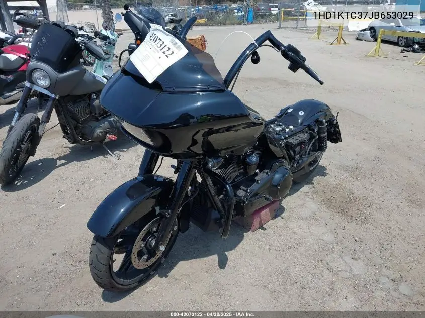 2018 Harley-Davidson Fltrxs Road Glide Special VIN: 1HD1KTC37JB653029 Lot: 42073122