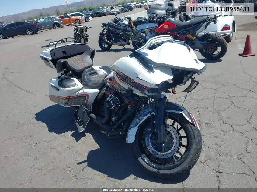 2018 Harley-Davidson Fltrxse Cvo Road Glide VIN: 1HD1TCL13JB955431 Lot: 42565651