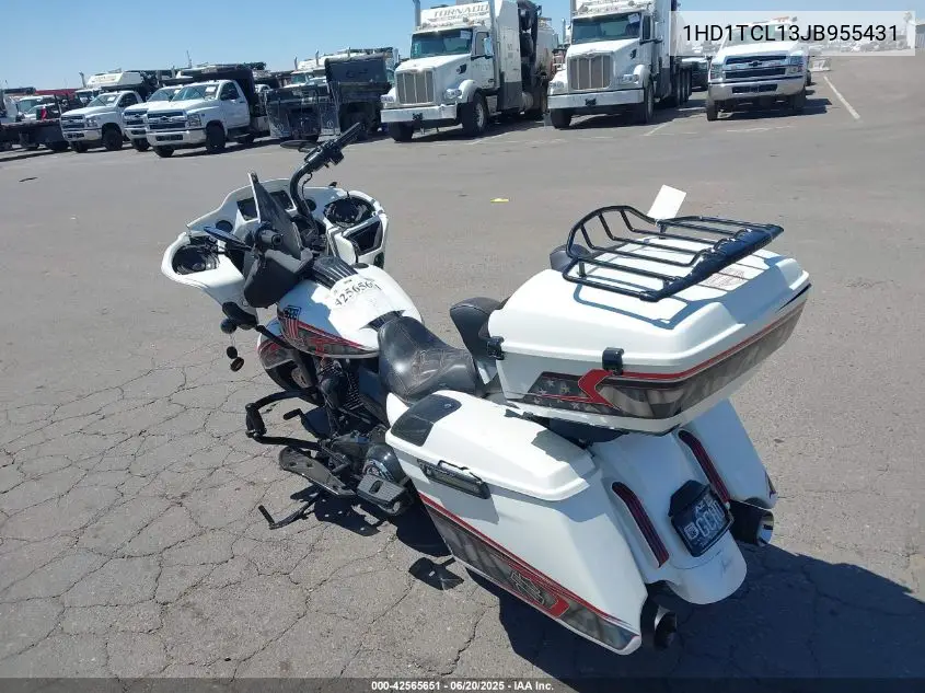 2018 Harley-Davidson Fltrxse Cvo Road Glide VIN: 1HD1TCL13JB955431 Lot: 42565651