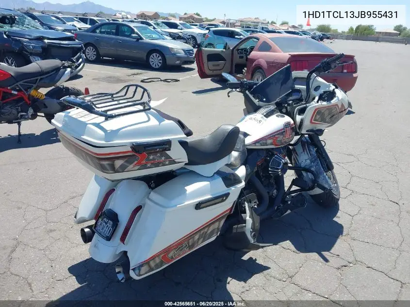 2018 Harley-Davidson Fltrxse Cvo Road Glide VIN: 1HD1TCL13JB955431 Lot: 42565651