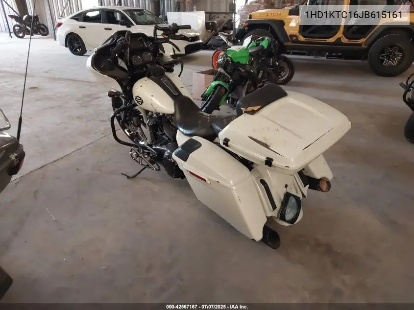 2018 Harley-Davidson Fltrxs Road Glide Special VIN: 1HD1KTC16JB615161 Lot: 42567167