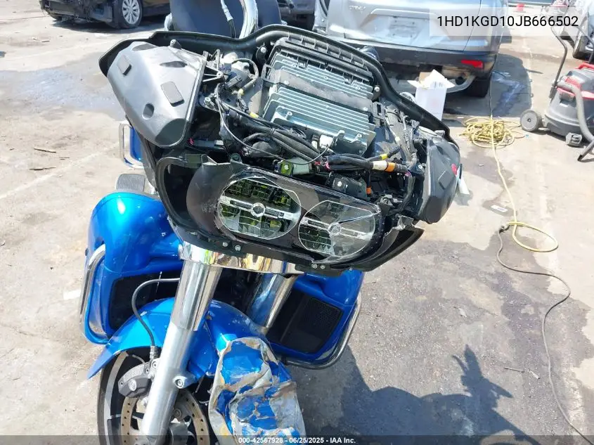 2018 Harley-Davidson Fltru VIN: 1HD1KGD10JB666502 Lot: 42567928