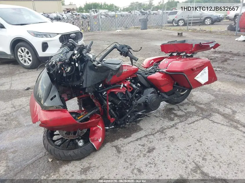 2018 Harley-Davidson Fltrxs Road Glide Special VIN: 1HD1KTC12JB632667 Lot: 42593176