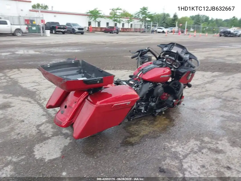 2018 Harley-Davidson Fltrxs Road Glide Special VIN: 1HD1KTC12JB632667 Lot: 42593176