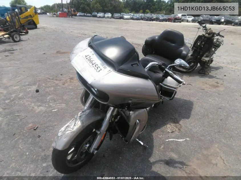 2018 Harley-Davidson Fltru VIN: 1HD1KGD13JB665053 Lot: 42664553