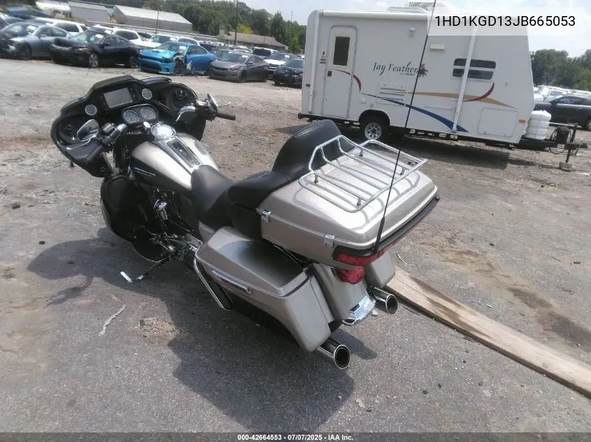 2018 Harley-Davidson Fltru VIN: 1HD1KGD13JB665053 Lot: 42664553
