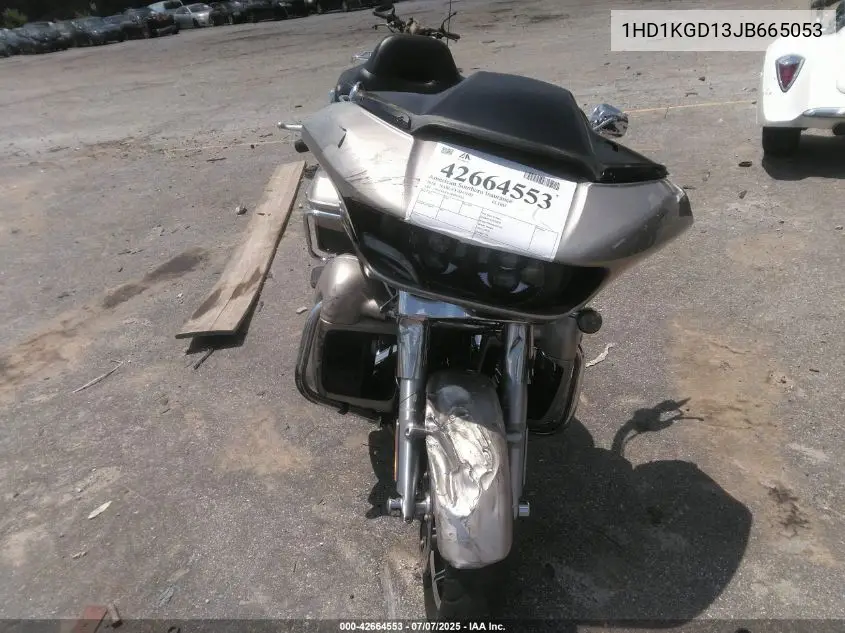 2018 Harley-Davidson Fltru VIN: 1HD1KGD13JB665053 Lot: 42664553