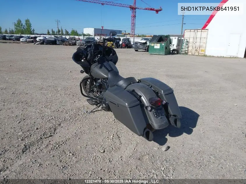 2019 Harley-Davidson Fltrxs VIN: 5HD1KTPA5KB641951 Lot: 12321470