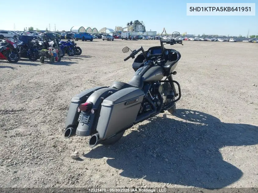 2019 Harley-Davidson Fltrxs VIN: 5HD1KTPA5KB641951 Lot: 12321470