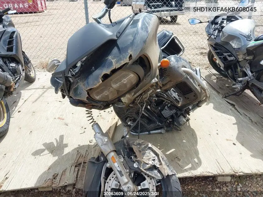 2019 Harley-Davidson Fltru VIN: 5HD1KGFA6KB608045 Lot: 30063609